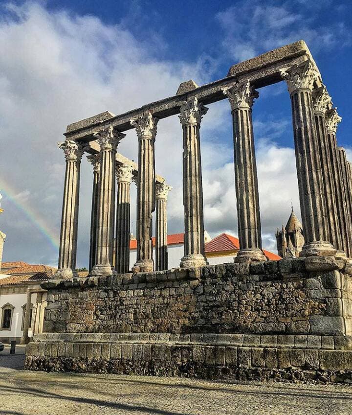 Lugar Templo romano de Évora