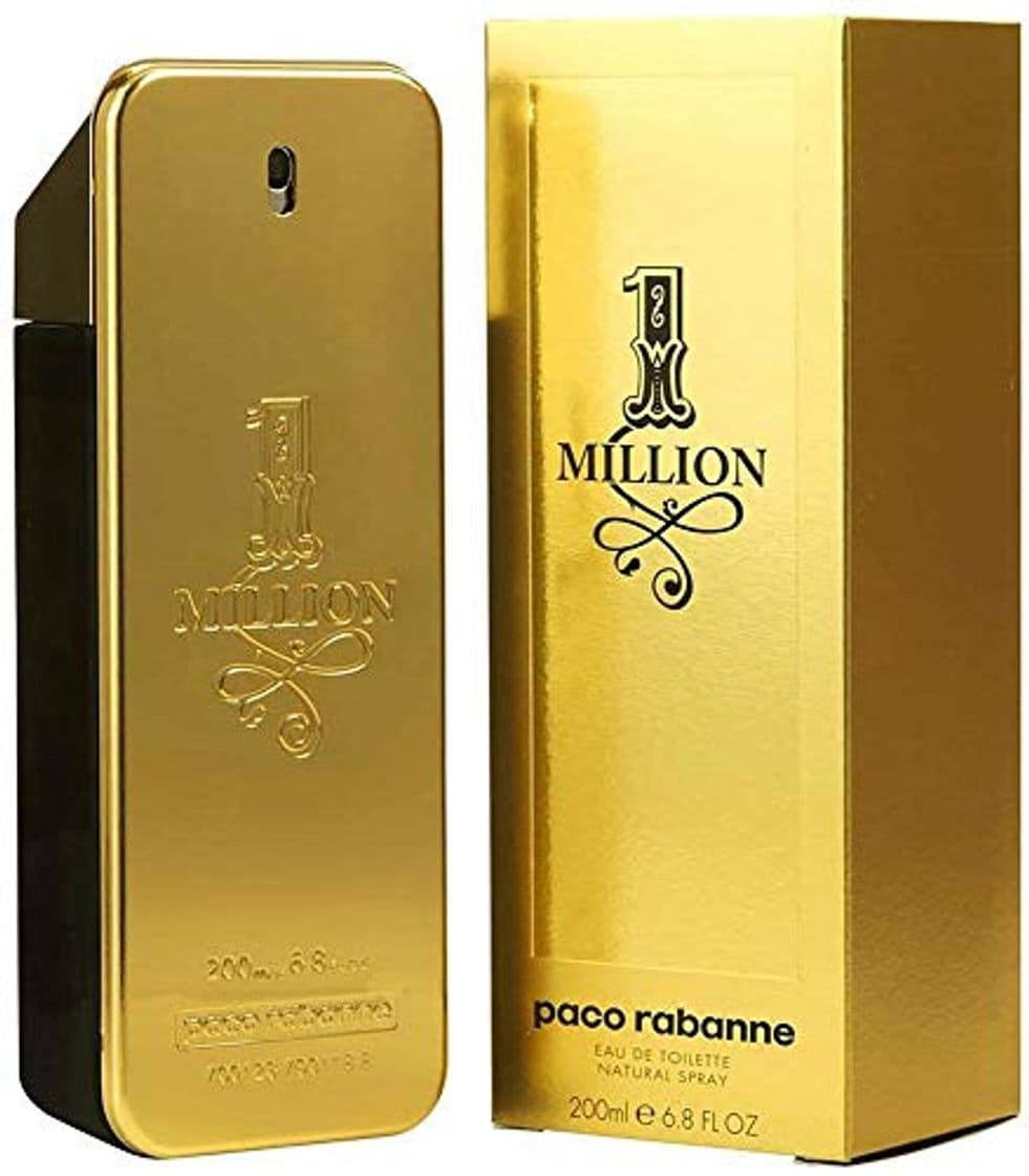 Moda PACO RABANNE 1 Million Men Eau DE Parfum 200ML VAPORIZADOR Unisex Adulto