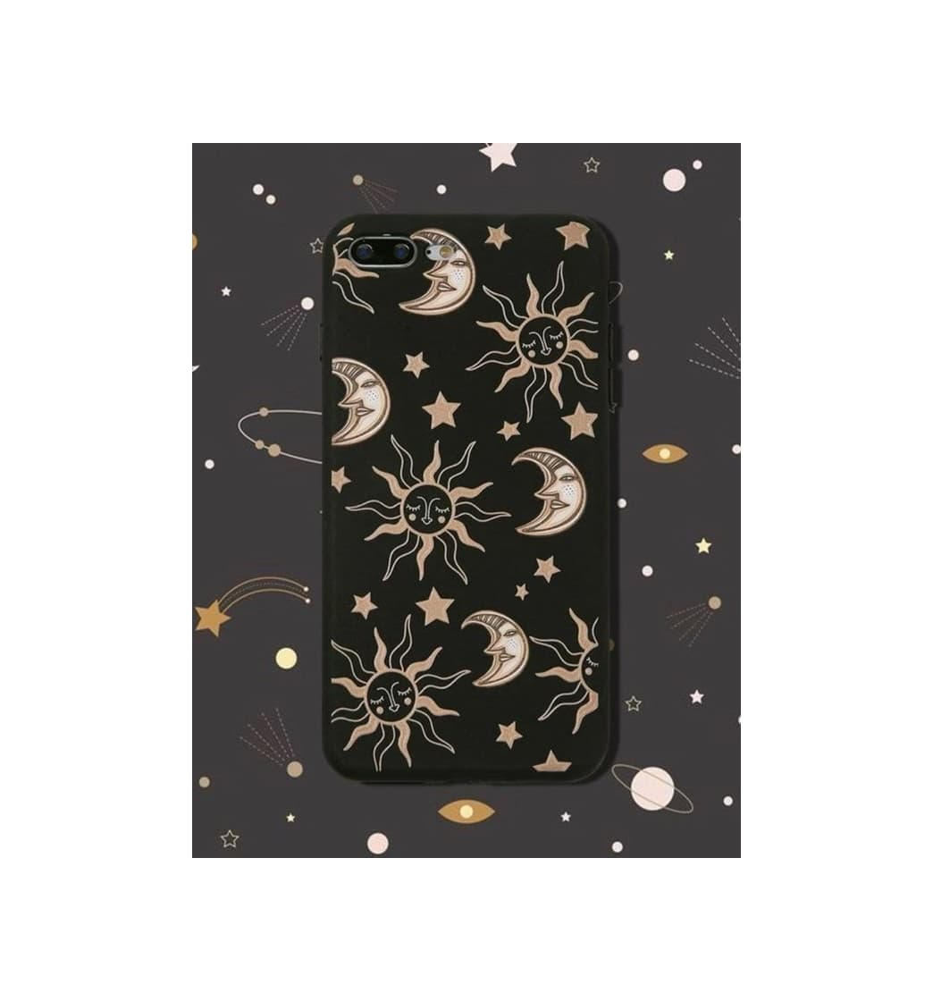 Product Moon & sun Pattern iPhone case 