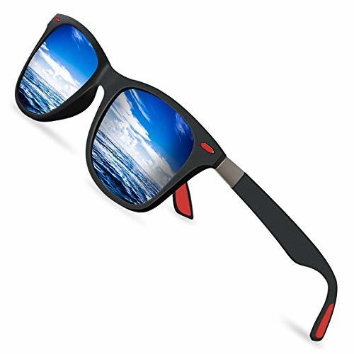 Product Sunmeet Gafas de Sol Polarizadas Hombre Mujere para Conducir Deportes100% Protección UV400