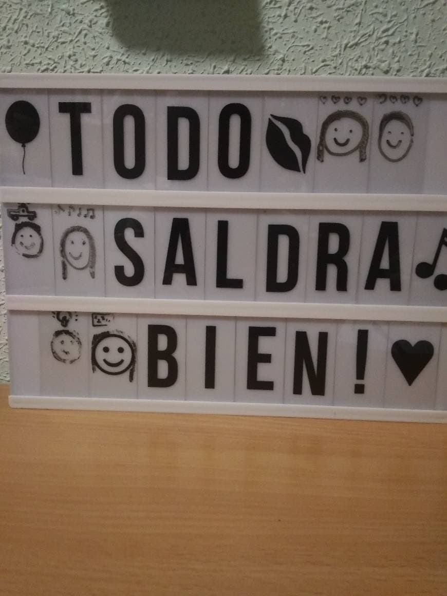 Home Caja de Luz LED A4 con 105 Letras, 50 Divertidos Emojis y