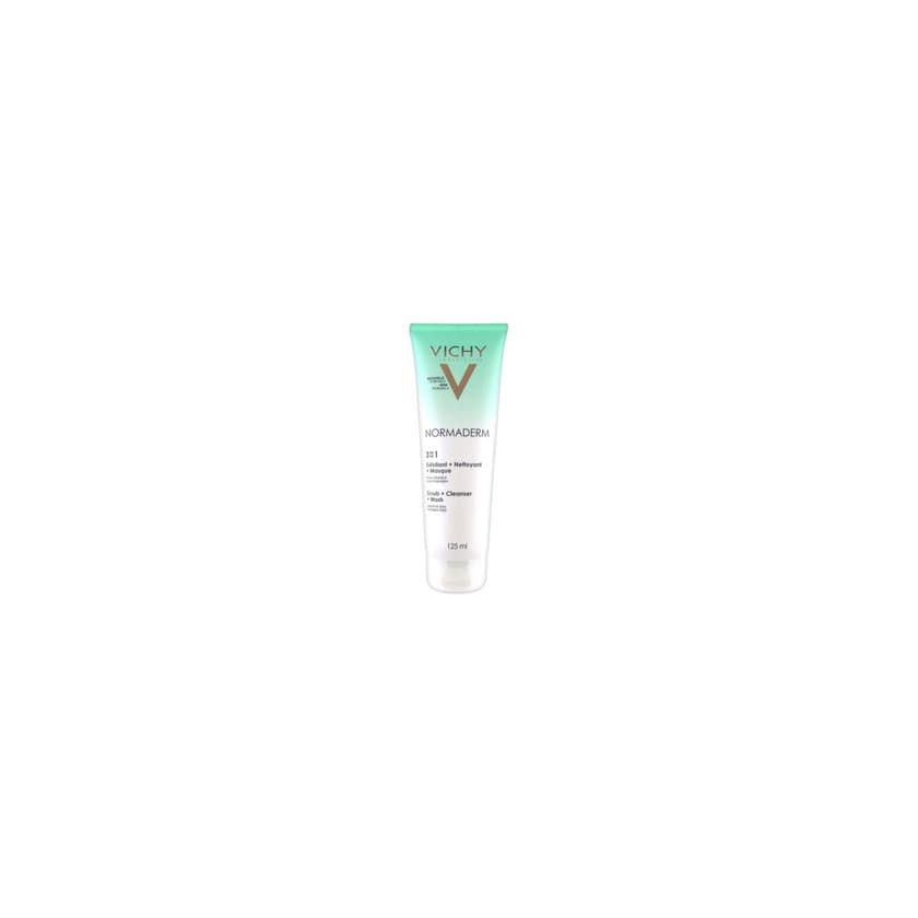 Belleza VICHY Normaderm 3 en 1 Exfoliante+Limpiador+Mascarilla 125 ml