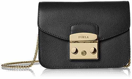 Moda Furla - Metropolis Mini Crossbody, Shoppers y bolsos de hombro Mujer, Schwarz