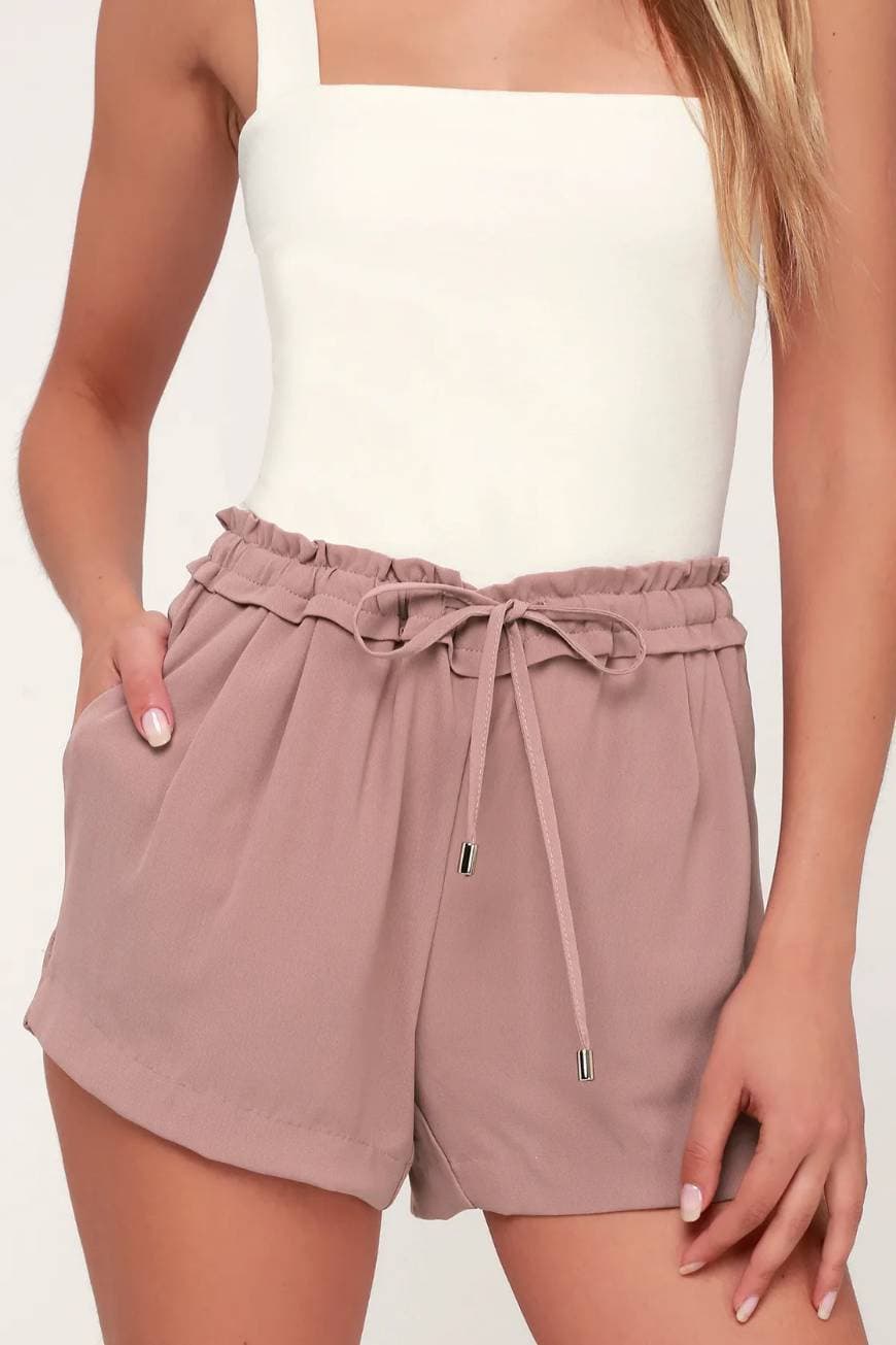 Product Jest Mauve Drawstring Shorts

