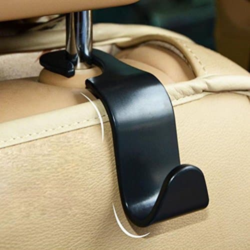 Producto WINOMO 4pcs Vehículo para automóvil Asiento Trasero Asiento reposacabezas Organizador Gancho de