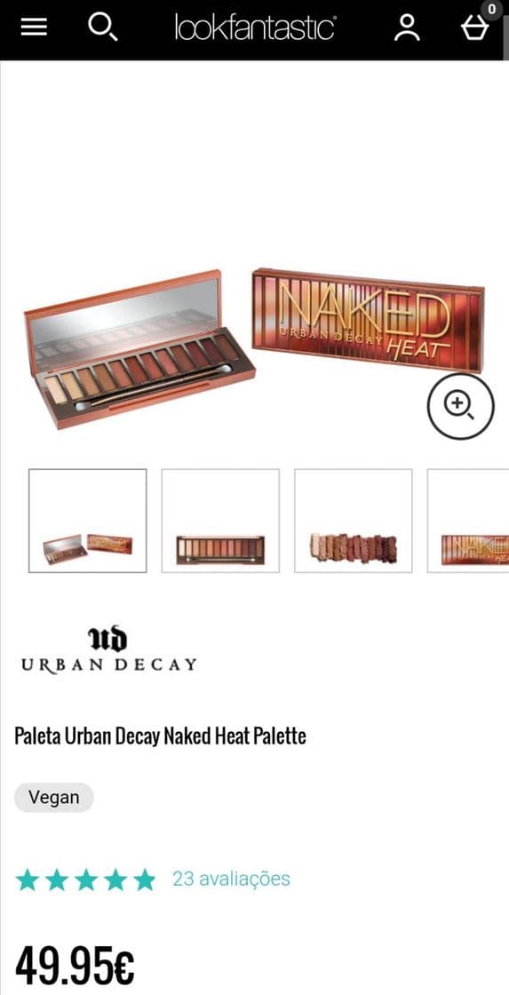 Product Paleta naked