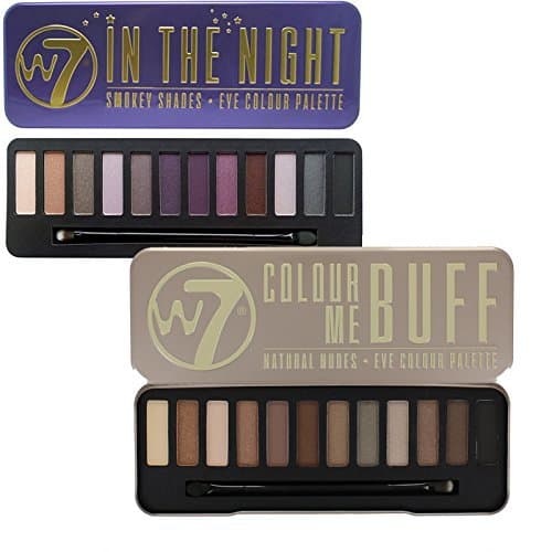 Product W7 Colour Me Buff Natural Nudes And In The Night Eye Shadow