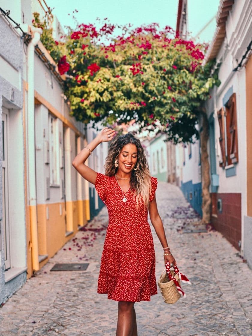 Moda Vestido Vermelho