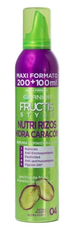 Fashion FRUCTIS | Nutri rizos | Espuma fijacion intensidad 4 5 acciones 200 ...