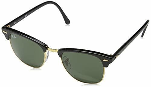 Moda Ray-Ban RB3016 Clubmaster, Gafas de Sol, multicolor