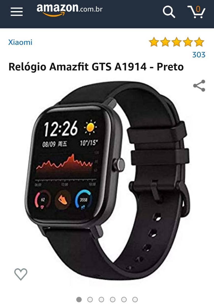 Product Relógio Amazfit GTS A1914