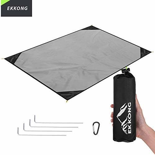 Lugar EKKONG Manta de Picnic Manta de Bolsillo Ultraligera Impermeable pequeña, Manta de