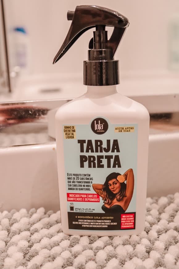 Product LOLA tarja preta queratina vegetal spray