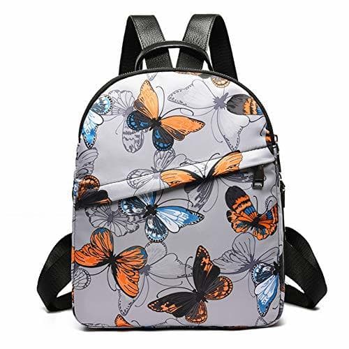 Product MTSSH Mochila De Moda Femenina con Estampado Salvaje De Nylon Oxford Tela