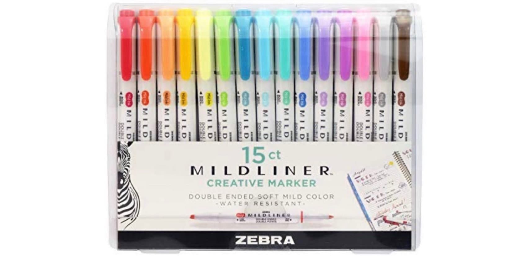 Fashion Zebra Mildliner pack 