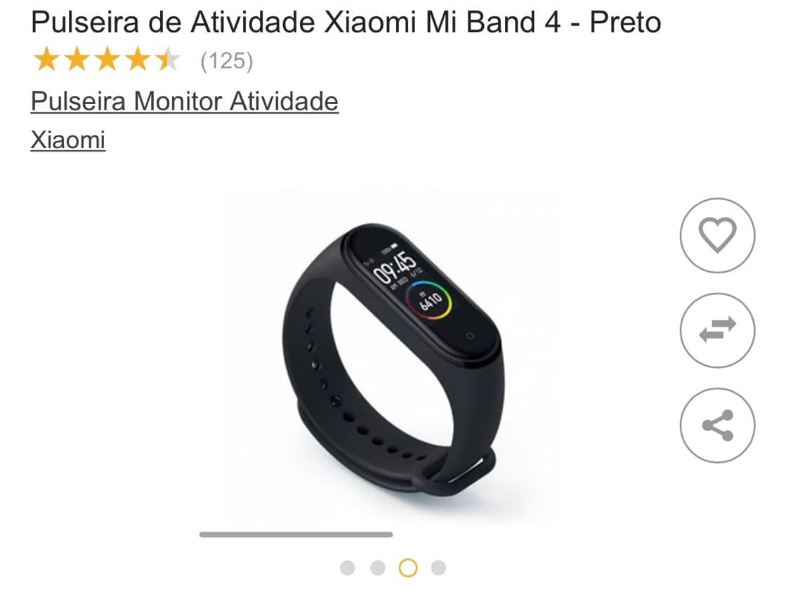 Moda Pulseira xiaomi mi band 4