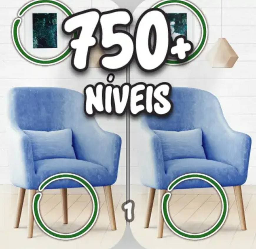 Moda Encontre as diferenças com + de 750 níveis