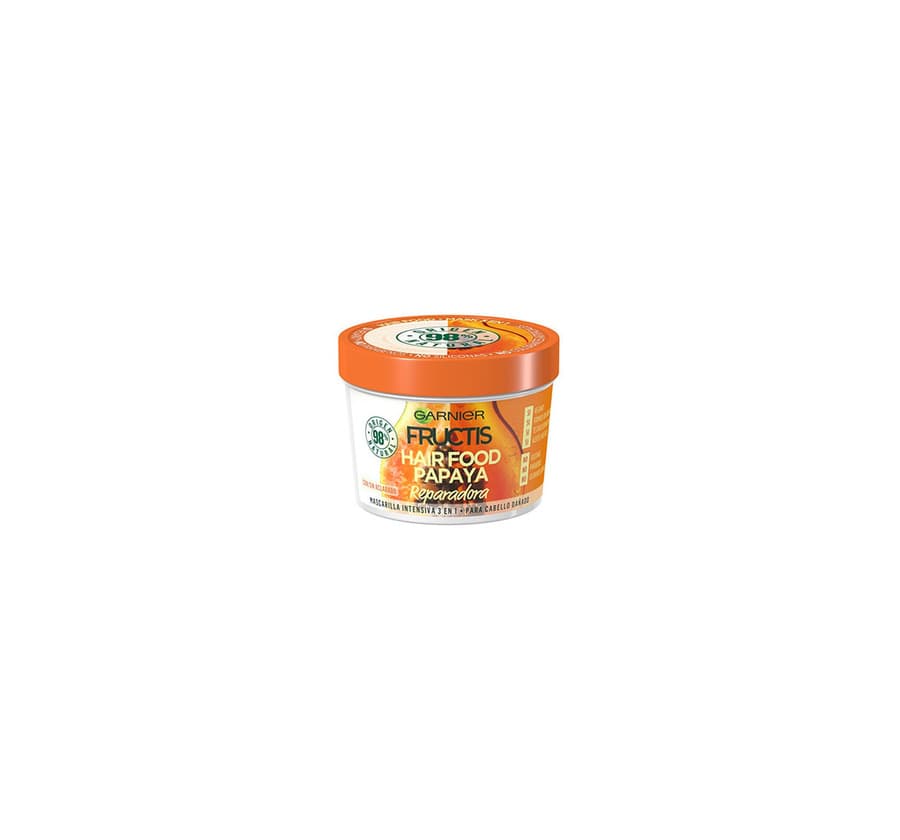 Beauty Garnier Fructis Hair Food Papaya Mascarilla 3 en 1