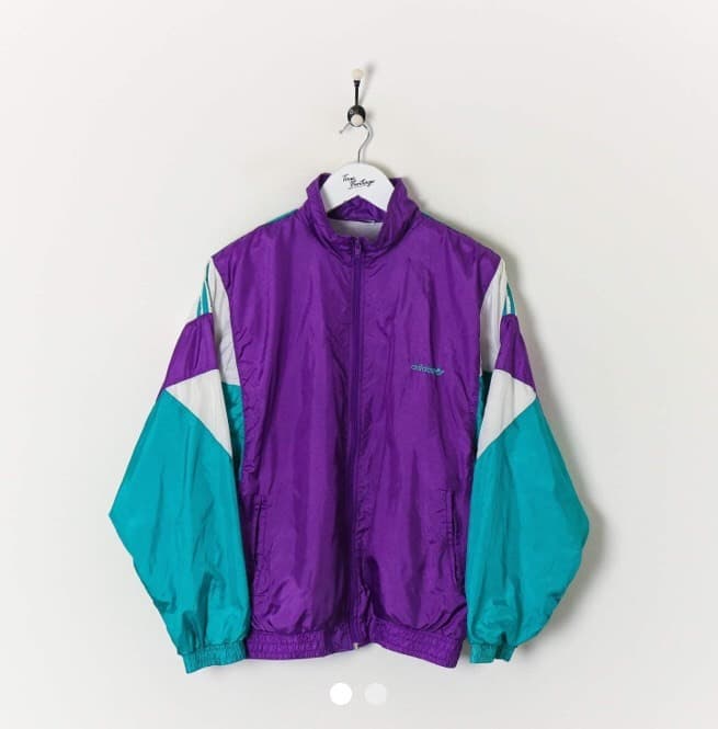 Fashion Trendy Adidas Vintage Jacket 