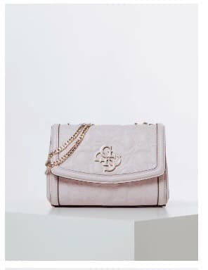 Fashion White GUESS purse 