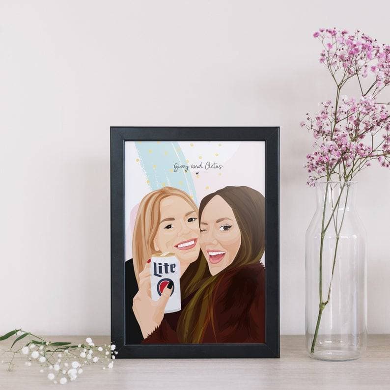 Producto Personalised Best Friend Print 