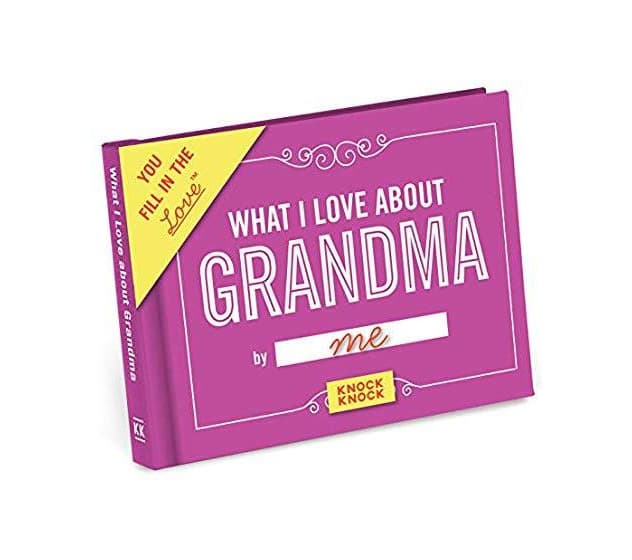 Producto What I Love about Grandma Fill in the Love Book 