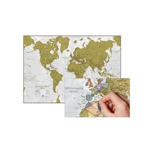 Producto Mapa mundo raspadinha cores 