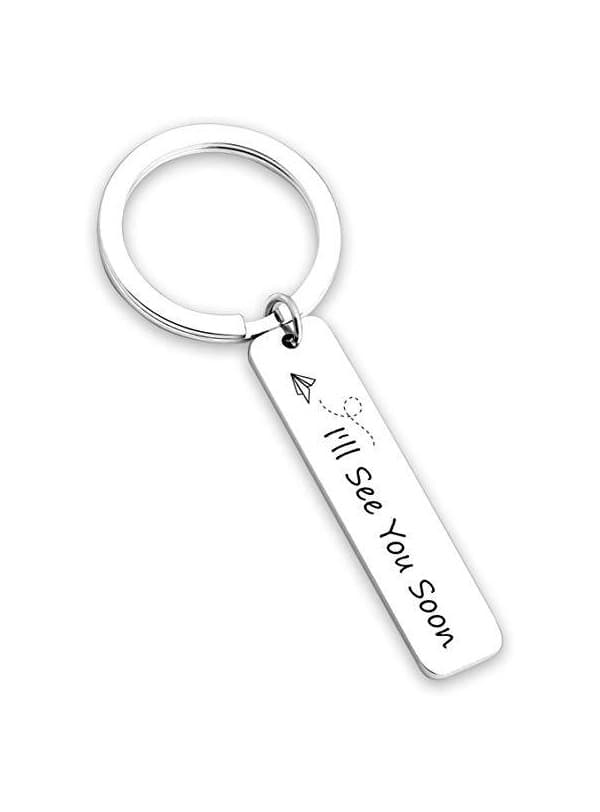 Product Long Distance Relationships Gifts I'll See You Soon Keychain