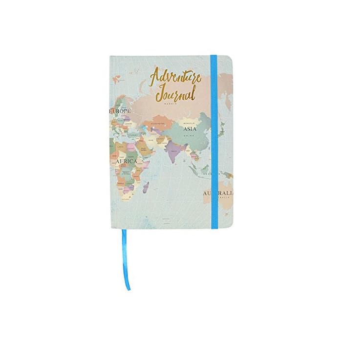 Producto Cuaderno de tapa dura A5 Mapa Mundi