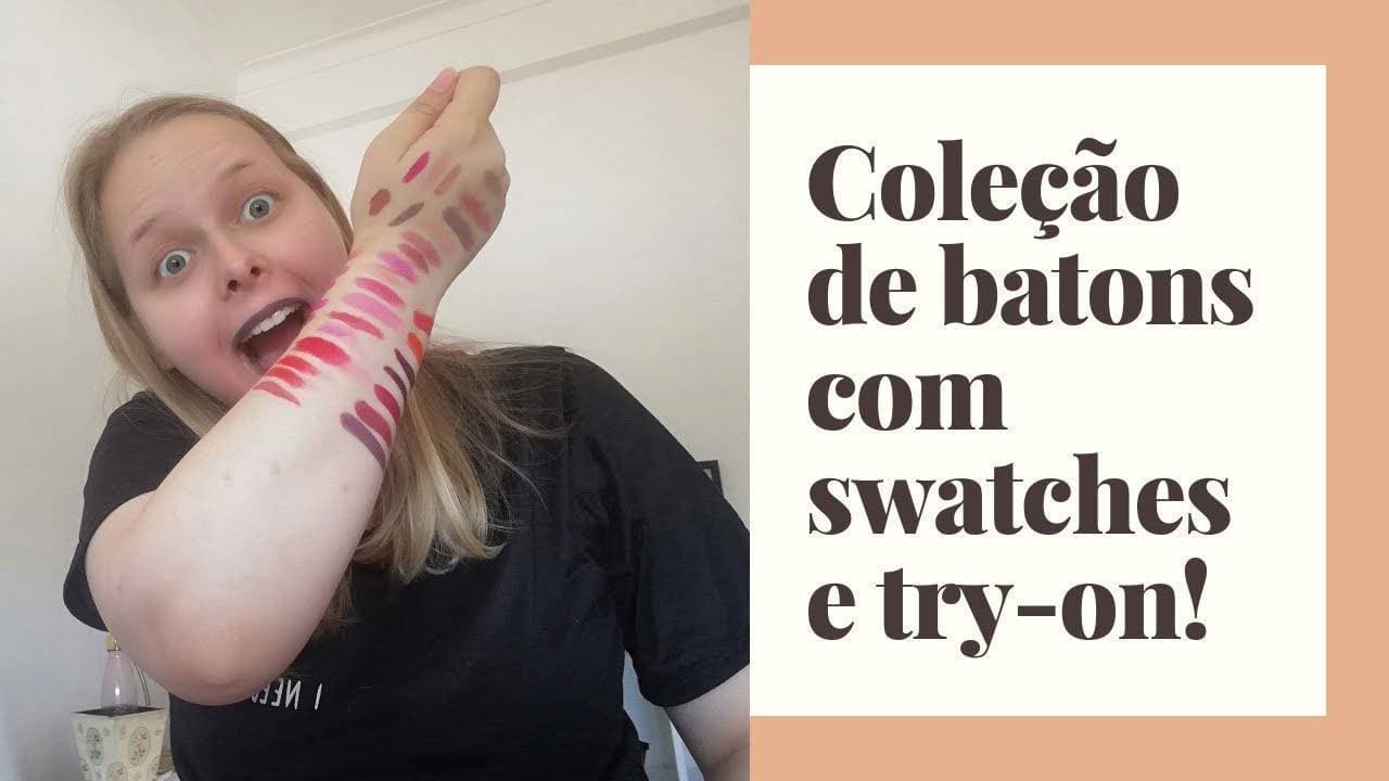 Moda A minha coleção de batons