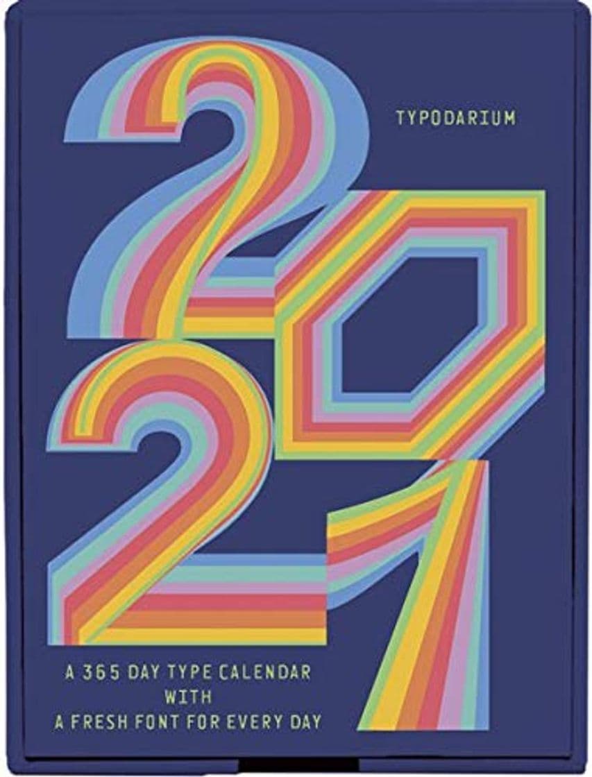 Libro Typodarium : A 365 day type calendar