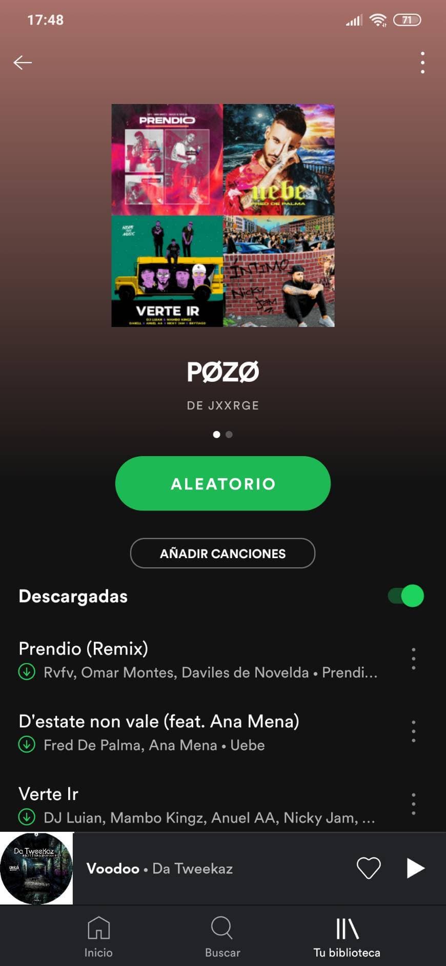 App Spotify: Música y podcasts