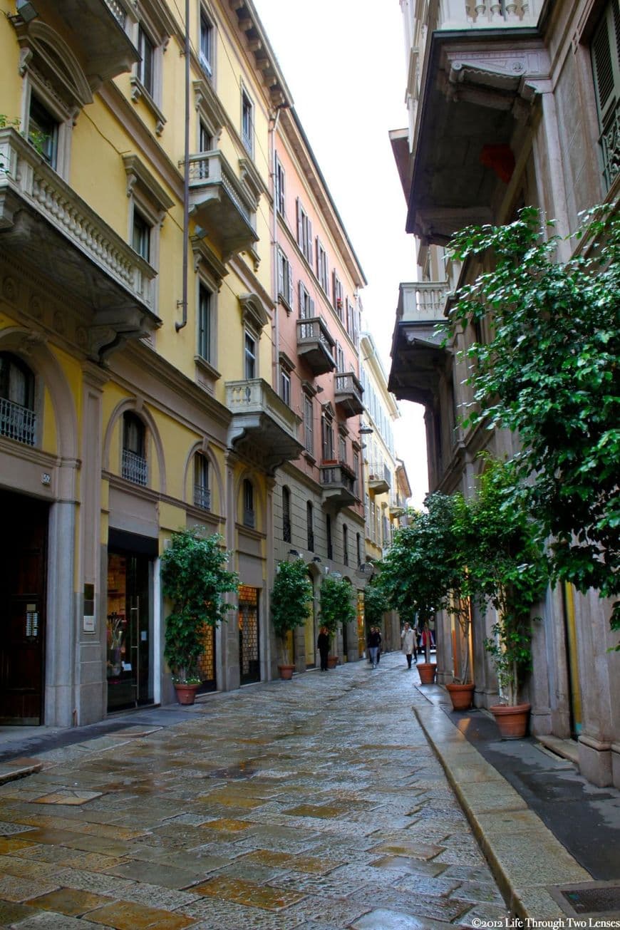 Lugar Via della Spiga