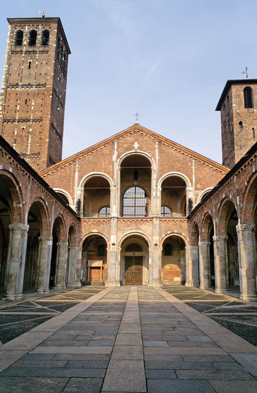 Restaurantes Basílica de San Ambrosio