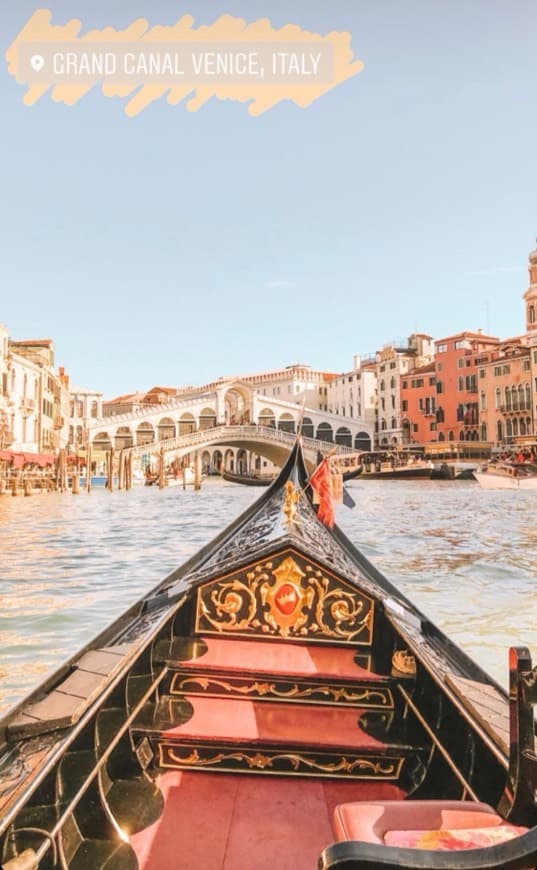 Lugar Gran Canal de Venecia