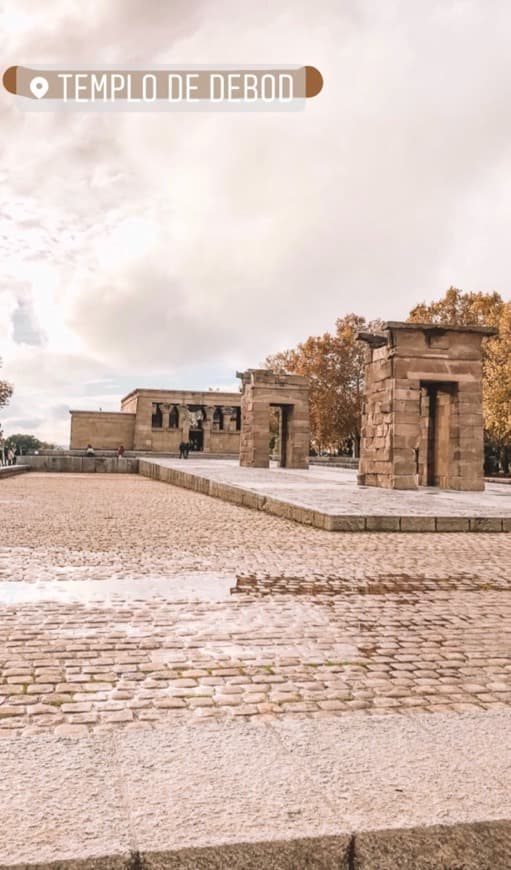 Lugar Templo de Debod