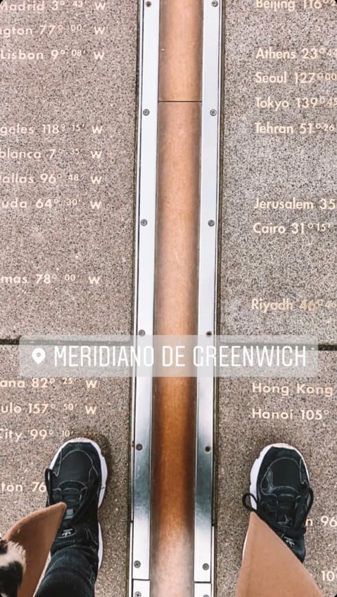 Lugar Meridiano de Greenwich