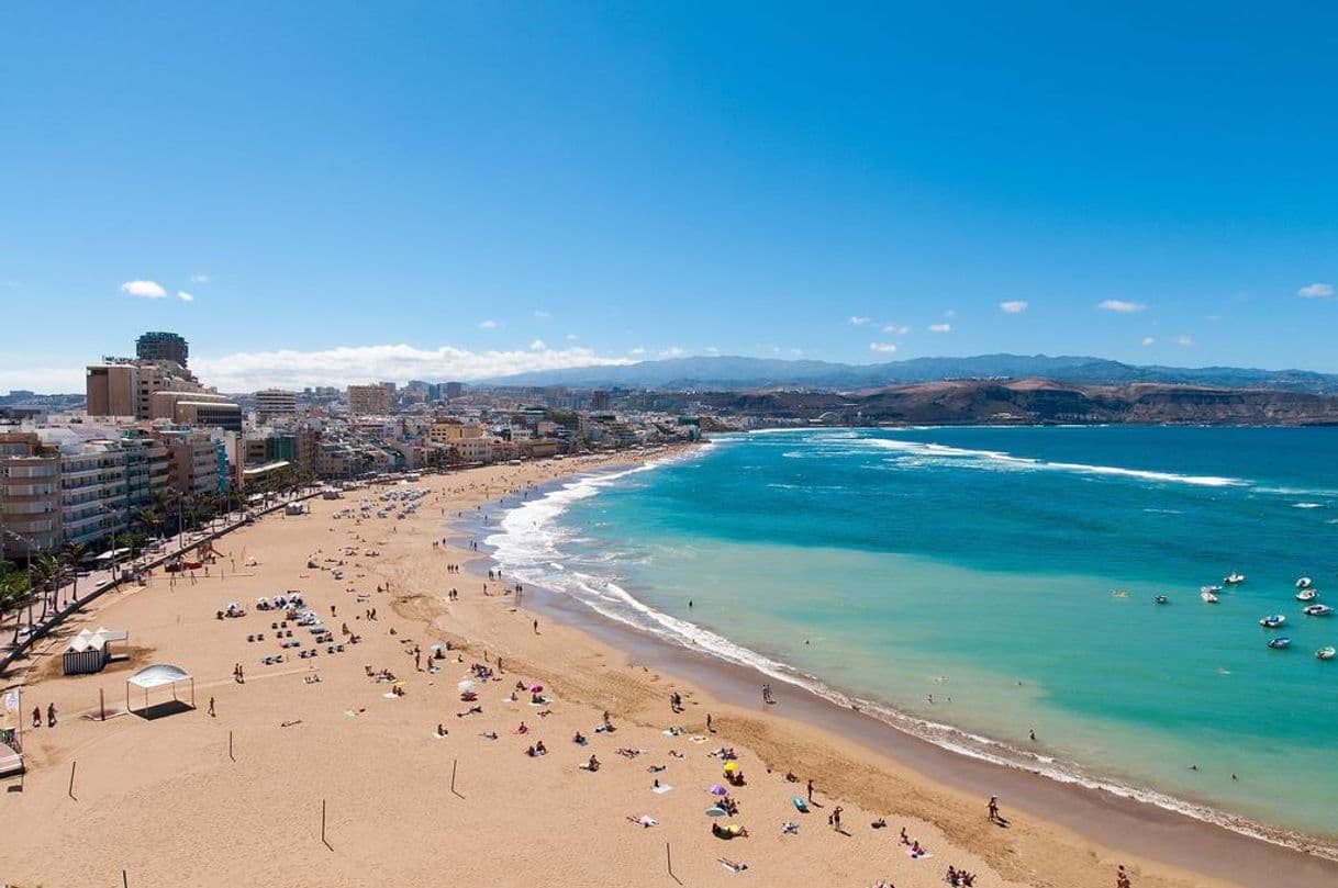 Lugar Playa de Las Canteras (Las Palmas de Gran Canaria)