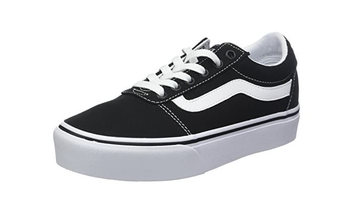 Producto Vans Ward Platform Canvas Zapatillas Mujer, Negro