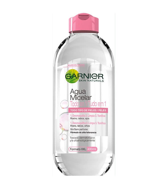 Moda Agua Micelar Todo en Uno Para Todo Tipo de Pieles | Garnier