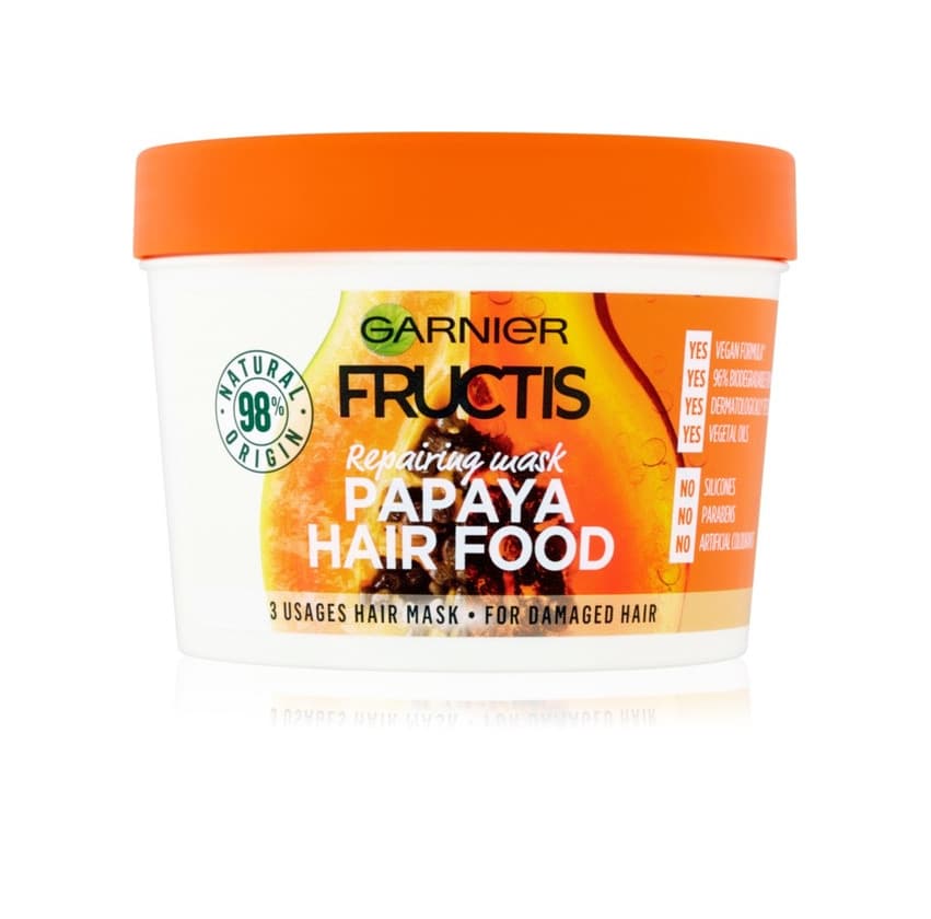 Producto Máscara Fructis Hair Food Papaia