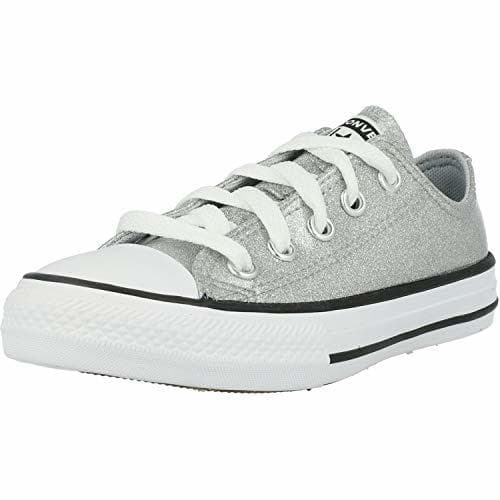 Producto Converse Chuck Taylor All Star Ox Coated Glitter Gris/Negro