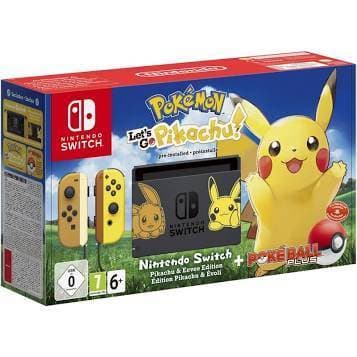 Videojuegos Nintendo switch let's go pikachu