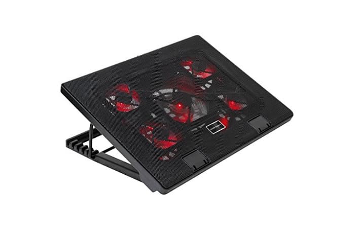 Electrónica Mars Gaming MNBC2, base de refrigeración Gaming para portátiles de hasta 17.35"