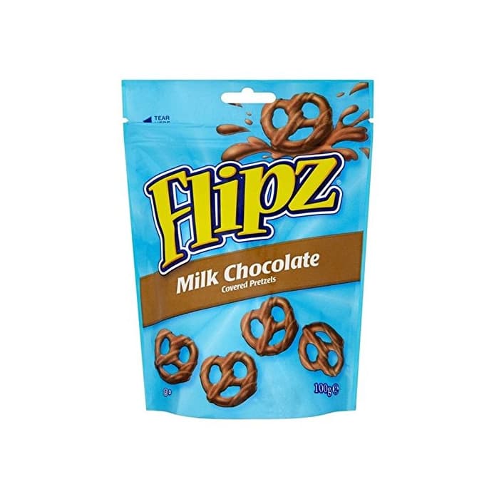 Elemento de la categoría hogar Flipz La Leche De Chocolate Pretzels 100g De Demet