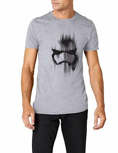 Fashion Star Wars Trooper Mask Camiseta, Gris