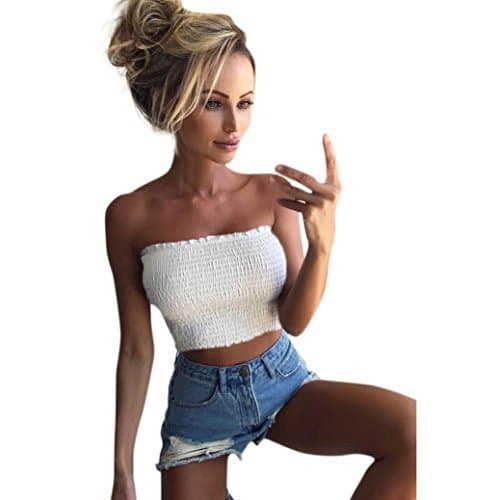 Product Crop Tops Sexy Mujer Camisetas sin Mangas de Verano de Mujeres Blusas