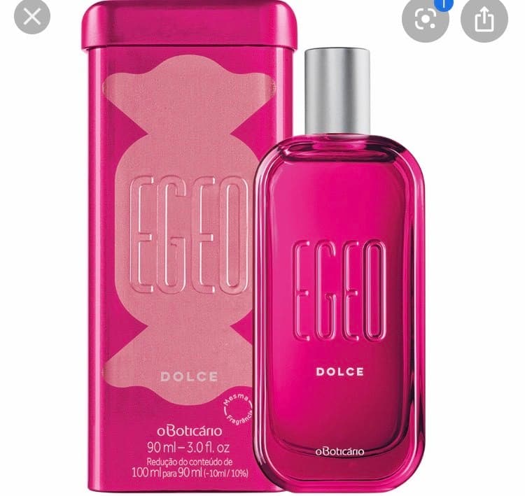 Moda Perfume egeo boticário 