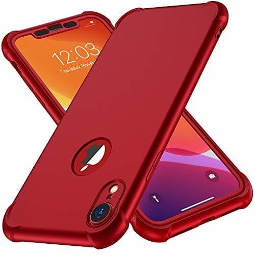 Electrónica ORETECH Funda iPhone XR, Funda iPhone XR con [2 x Protector de