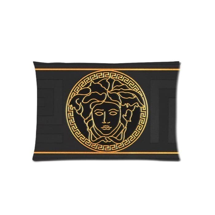 Producto at-baby Custom Versace Decoración del hogar personalizado con cremallera fundas de almohada